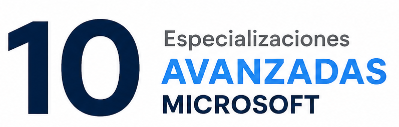 Especializacioness Microsoft